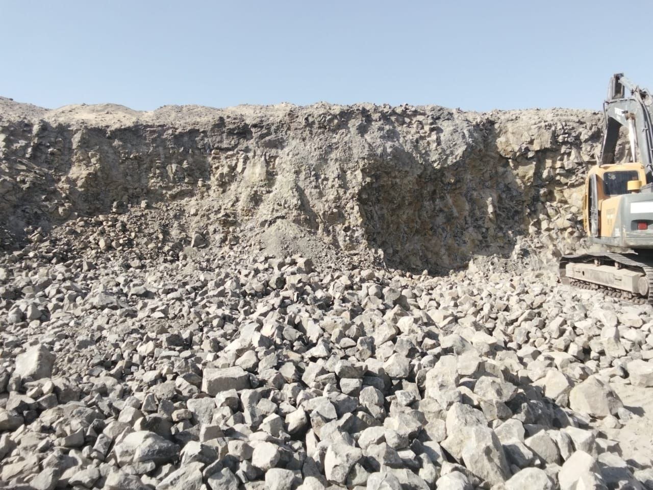 Cement production material supply
